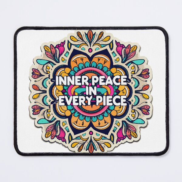 Item preview, Inner Peace in Every Piece Mandala Art designed and sold by NiftyWrx.