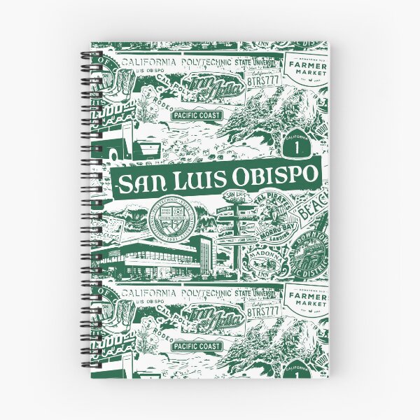 Item preview, San Luis Obispo - Cal Poly Vintage Style Print designed and sold by madebyalaina.