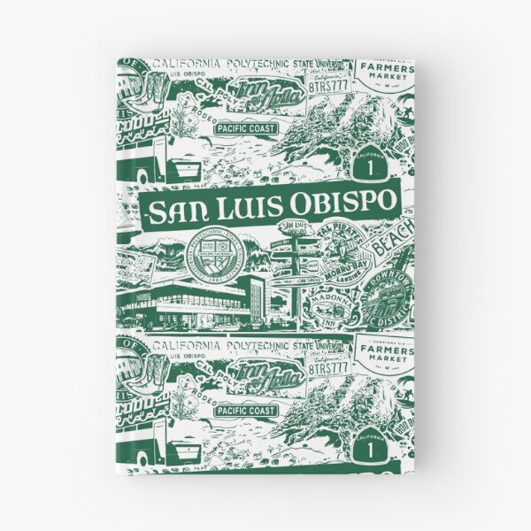 Item preview, San Luis Obispo - Cal Poly Vintage Style Print designed and sold by madebyalaina.