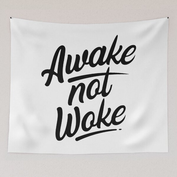 Item preview, I'm NOT Woke! designed and sold by RISEONLINE.