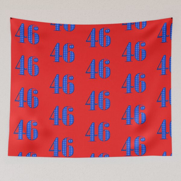 Item preview, NUMBER 46 IN WORKED BLUE COLOR designed and sold by solgel47.