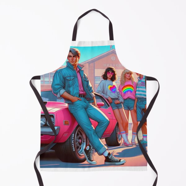 Item preview, 80s High School Heartthrob | Retro Romance Fan Art designed and sold by litchick1977.
