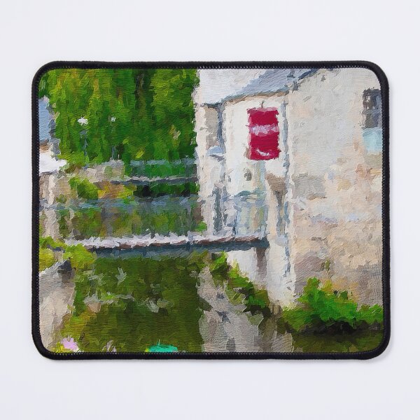 Item preview, Bistro in Medieval Bayeux, France Oil Painting designed and sold by jrtwynam.