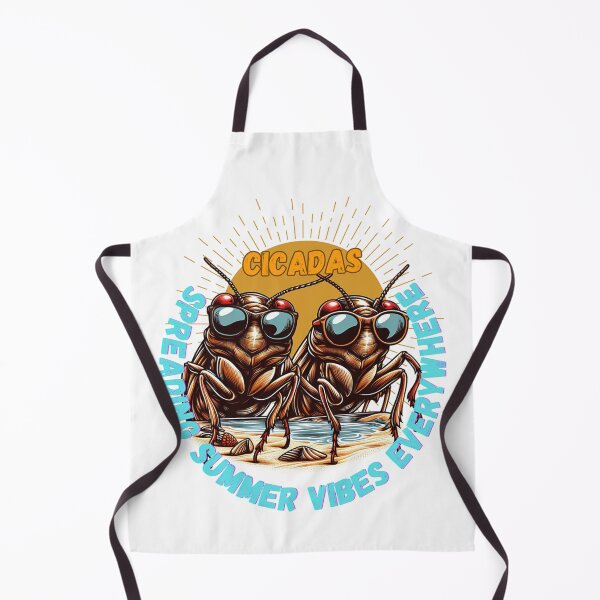 Item preview, Cicadas: spreading summer vibes everywhere designed and sold by DShirtRepublic.