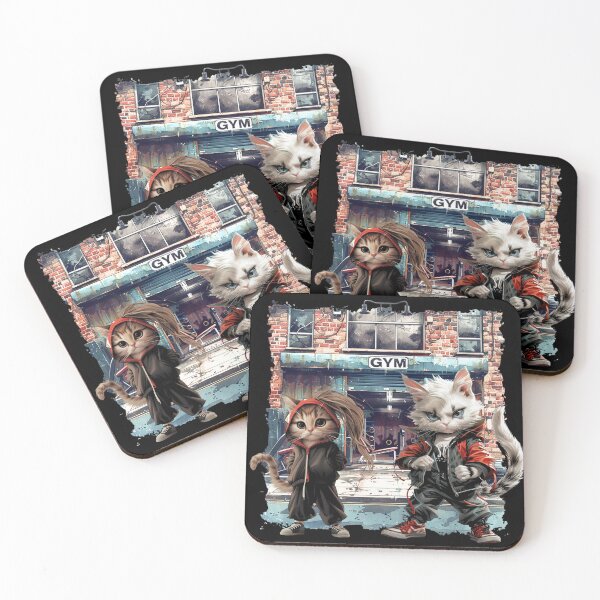 Item preview, KITTENS AT THE GYM designed and sold by rocknrollstyles.