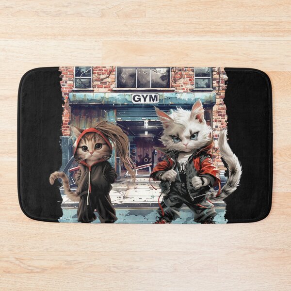 Item preview, KITTENS AT THE GYM designed and sold by rocknrollstyles.