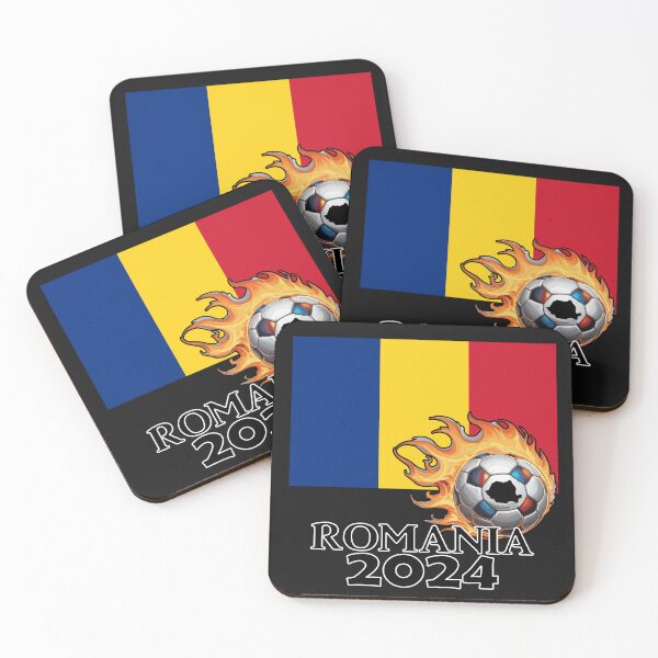 Item preview, Romania 2024 Soccer T-shirt designed and sold by benchpod47.