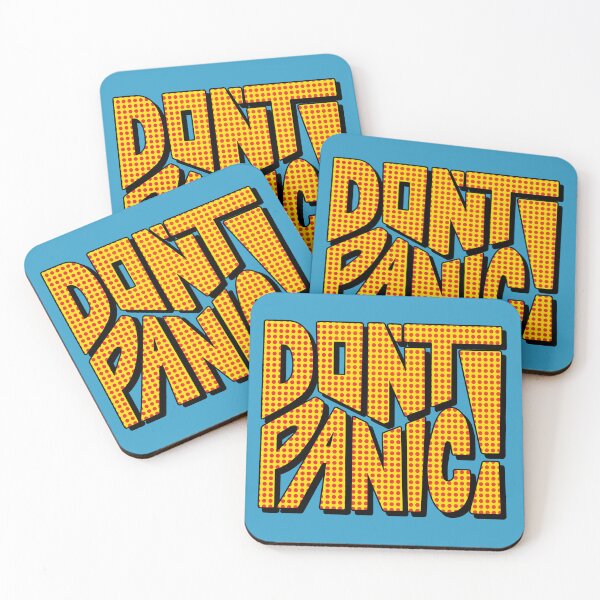 Item preview, DON'T PANIC! Word Art designed and sold by Unhinged Heather.