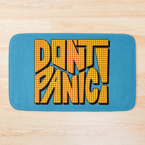 Item preview, DON'T PANIC! Word Art designed and sold by Unhinged Heather.