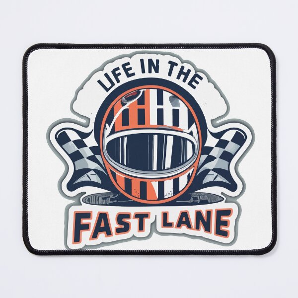 Item preview, Minimalist Racing Helmet and Checkered Flag Design designed and sold by NiftyWrx.