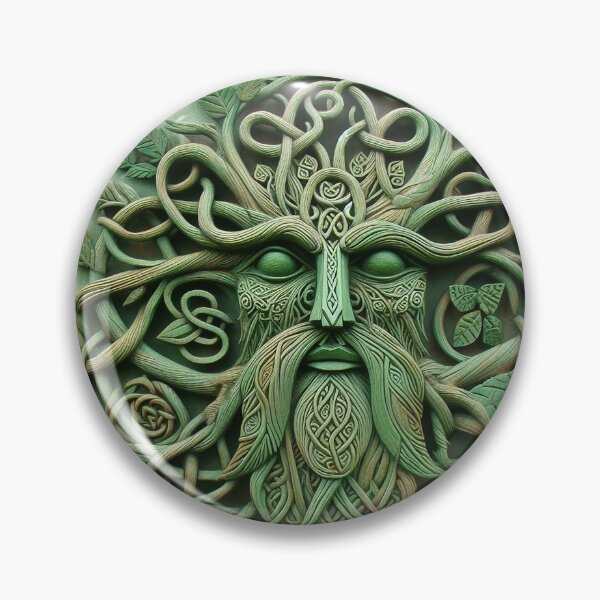 Item preview, greenman study designed and sold by Foxlindesigns.