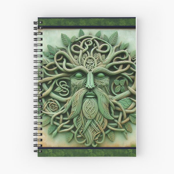 Item preview, greenman study designed and sold by Foxlindesigns.