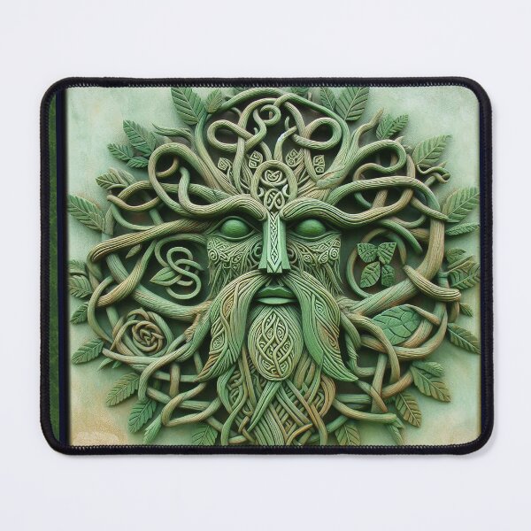 Item preview, greenman study designed and sold by Foxlindesigns.