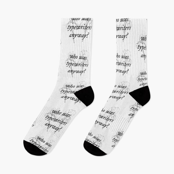 Item preview, who uses typewriters anyway? (folklore style) designed and sold by sarabye.