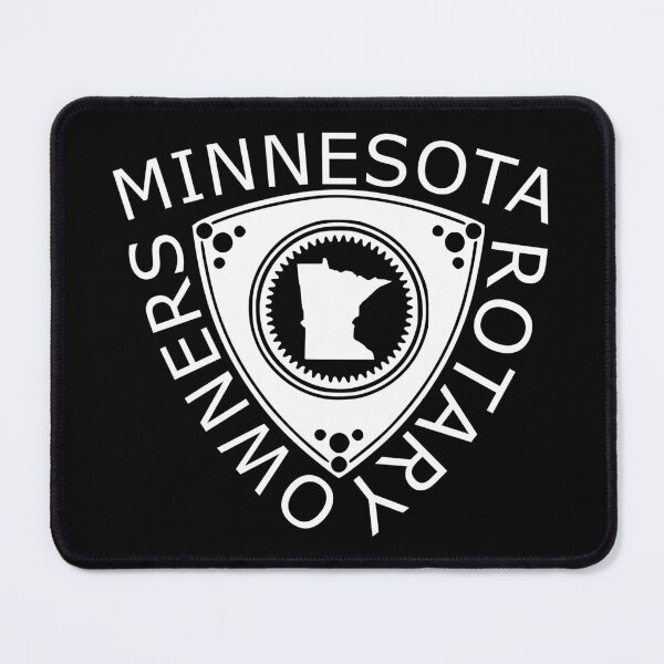 Aperçu de l'œuvre Logo blanc des propriétaires du Rotary du Minnesota créée et vendue par VIRYS.