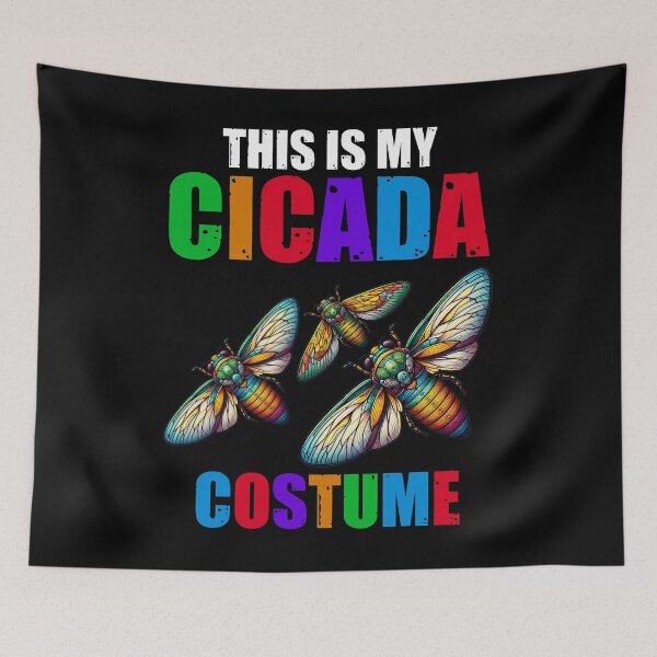 Item preview, This Is My Cicada Costume, Cicada Insect Lover Retro Fun Sunset, Cicada Invasion, Rooster Tail Cicada designed and sold by Soul-Inspirer.