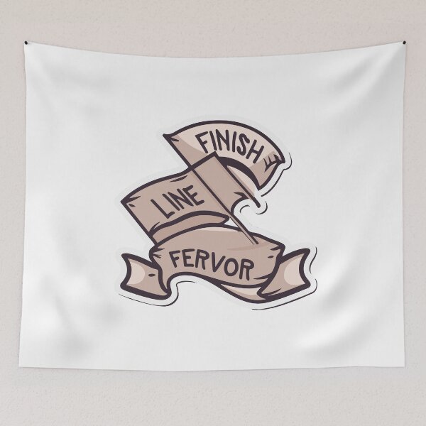 Item preview, Finish Line Fervor - Crossed Checkered Flags designed and sold by NiftyWrx.