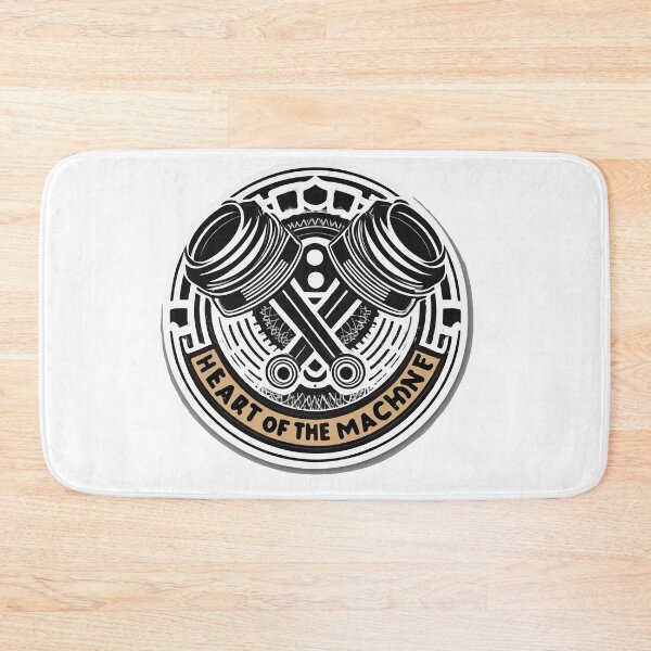 Item preview, Heart of the Machine - Pistons and Crankshaft Illustration designed and sold by NiftyWrx.