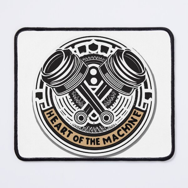 Item preview, Heart of the Machine - Pistons and Crankshaft Illustration designed and sold by NiftyWrx.