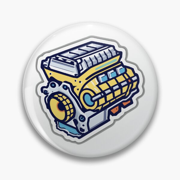 Item preview, Technical Engine Block Design designed and sold by NiftyWrx.