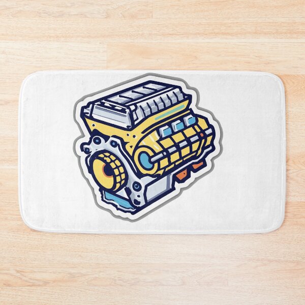 Item preview, Technical Engine Block Design designed and sold by NiftyWrx.