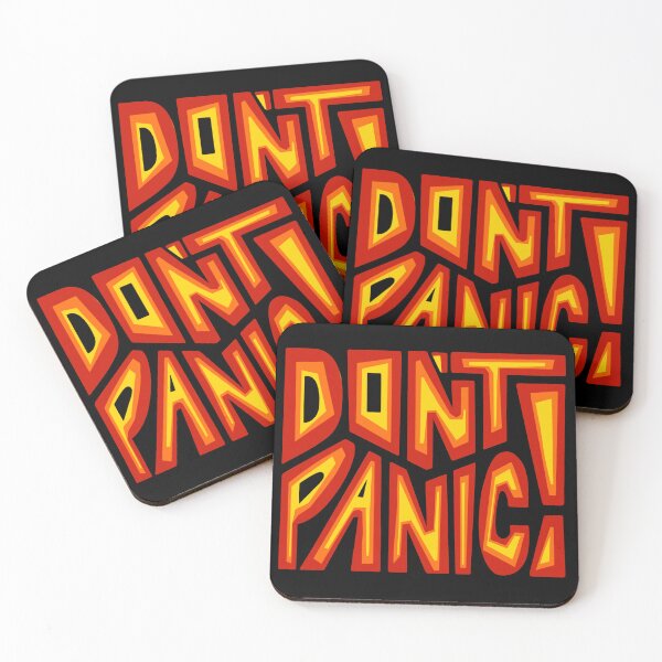 Item preview, DON'T PANIC! Word Art designed and sold by Unhinged Heather.