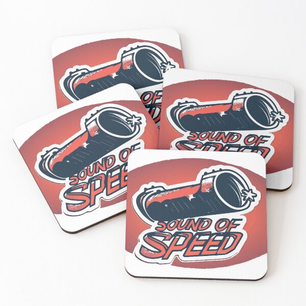 Item preview, Sound of Speed - Roaring Race Car Exhaust Art designed and sold by NiftyWrx.