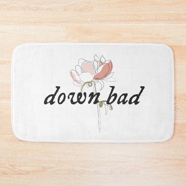 Item preview, down bad (folklore style) designed and sold by sarabye.
