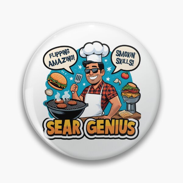 Item preview, Sear Genius Dad: A Father’s Day BBQ Feast! designed and sold by SportsT-Shirts.