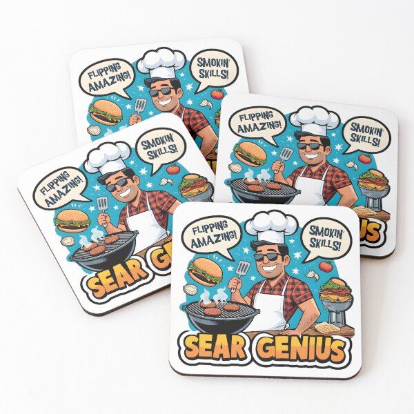 Item preview, Sear Genius Dad: A Father’s Day BBQ Feast! designed and sold by SportsT-Shirts.