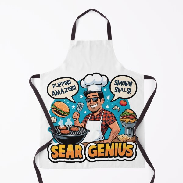 Item preview, Sear Genius Dad: A Father’s Day BBQ Feast! designed and sold by SportsT-Shirts.