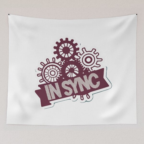 Item preview, In Sync Gears and Sprockets Mechanical Design designed and sold by NiftyWrx.