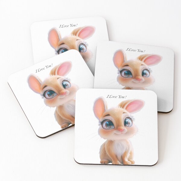 Item preview, I Love You, bunny  designed and sold by Lewis-mart.