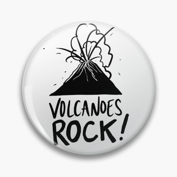Item preview, Volcanoes Rock! Typography Logo designed and sold by louweasely.