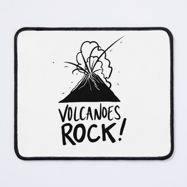 Item preview, Volcanoes Rock! Typography Logo designed and sold by louweasely.