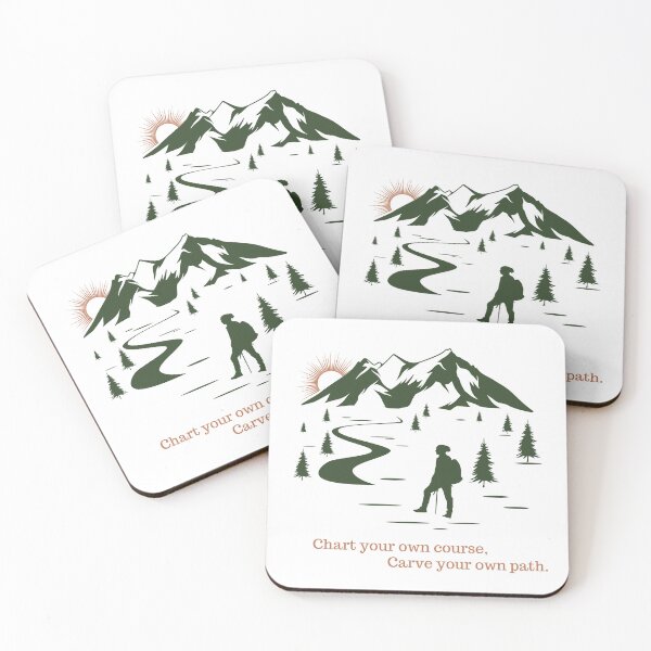 Item preview, Outdoor adventurer. Chart your own course. Carve your own path. designed and sold by TorraCreative.