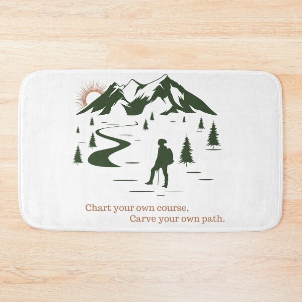 Item preview, Outdoor adventurer. Chart your own course. Carve your own path. designed and sold by TorraCreative.