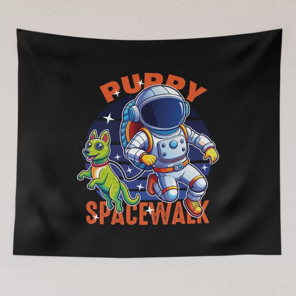 Item preview, Puppy Spacewalk designed and sold by therockstuff.