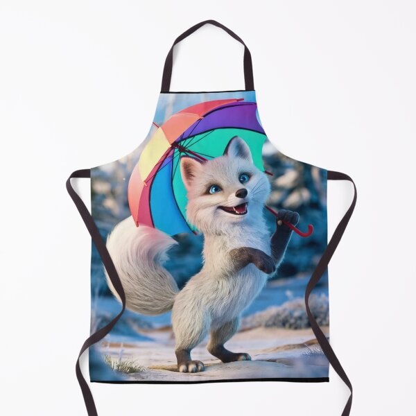 Artikelvorschau, Fuchsporträt. Polarfuchs, Weißfuchs, Schneefuchs, Winterfuchs, Fantasiefuchs, wunderlicher Fuchs entworfen und verkauft von FoxVibes.