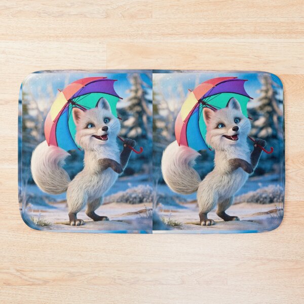 Item preview, Fox Portrait. arctic fox, white fox, snow fox, winter fox, fantasy fox, whimsical fox designed and sold by FoxVibes.