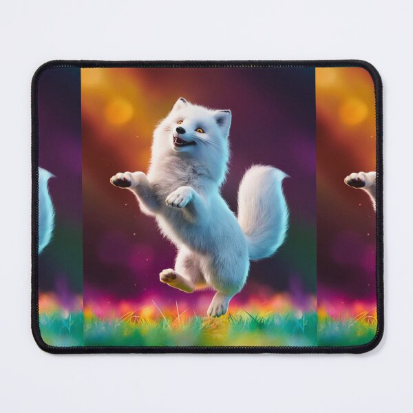 Item preview, Fox Portrait. arctic fox, white fox, snow fox, winter fox, fantasy fox, whimsical fox designed and sold by FoxVibes.