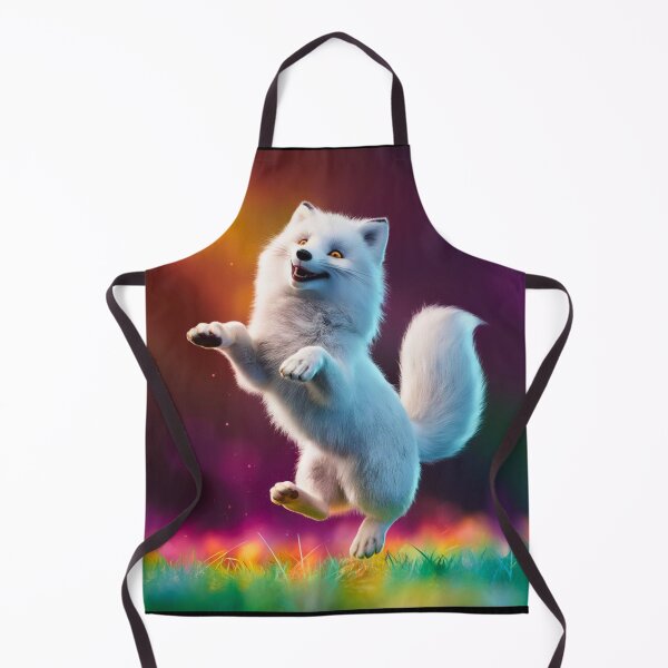Artikelvorschau, Fuchsporträt. Polarfuchs, Weißfuchs, Schneefuchs, Winterfuchs, Fantasiefuchs, wunderlicher Fuchs entworfen und verkauft von FoxVibes.