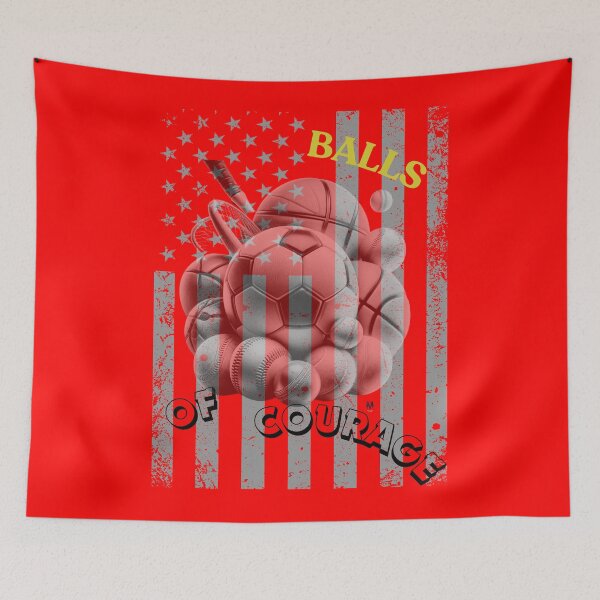 Item preview, Patriotic Pride: All Balls Covered designed and sold by ValorVerse.