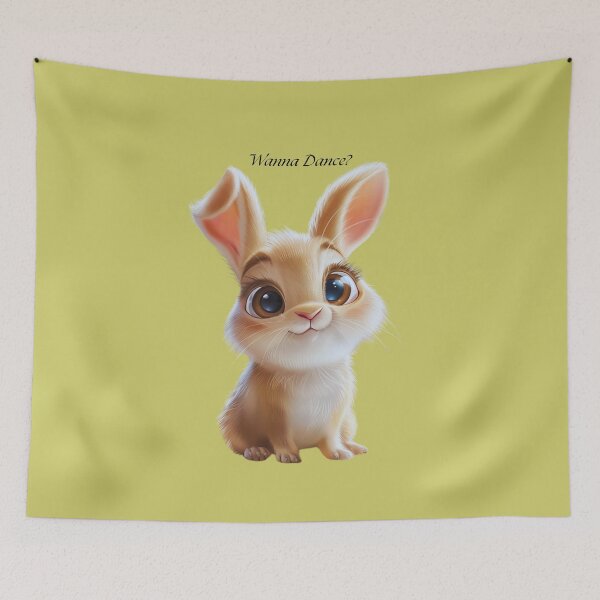 Item preview, Wanna Dance? cute bunny  designed and sold by Lewis-mart.