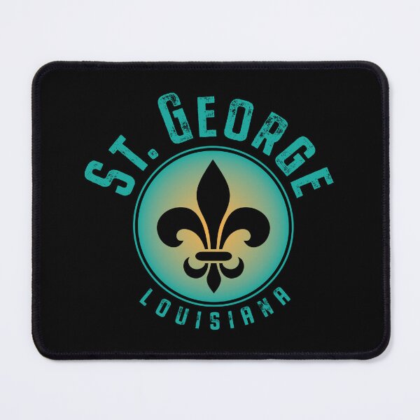 Item preview, St. George Louisiana Fleur Di Lis Design designed and sold by Futurebeachbum.