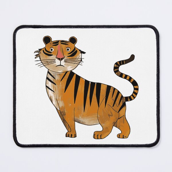 Item preview, Majestic Bengal Tiger - Colorful Big Kitty designed and sold by HausKatz.