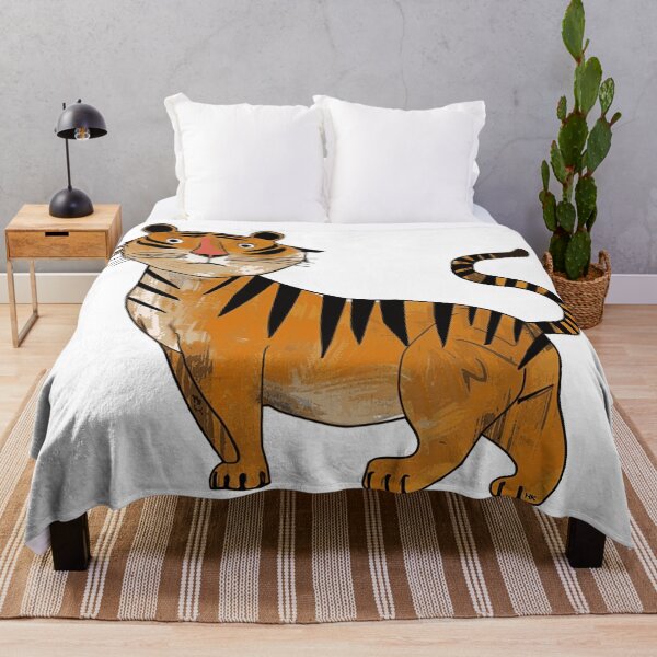 Item preview, Majestic Bengal Tiger - Colorful Big Kitty designed and sold by HausKatz.