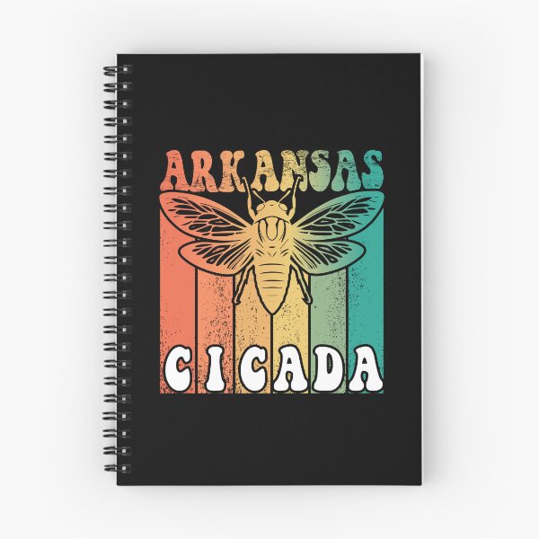Item preview, Retro Arkansas 2024 Cicada Summer Swarm, Vintage Groovy Cicada designed and sold by ArtByKatti.