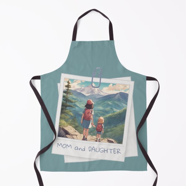 Item preview, DAUGHTER & MOM, MOM and DAUGHTER, Family, love, anime, mother, mommy designed and sold by GOLDENGARDENART.