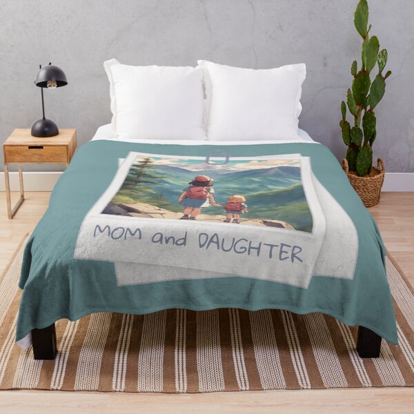 Item preview, DAUGHTER & MOM, MOM and DAUGHTER, Family, love, anime, mother, mommy designed and sold by GOLDENGARDENART.